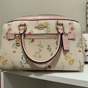Coach Pink Floral Bag